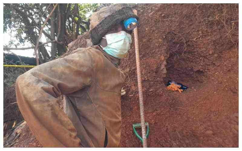 Where miners have searched for gold for years, yet poverty and death continue to haunt them